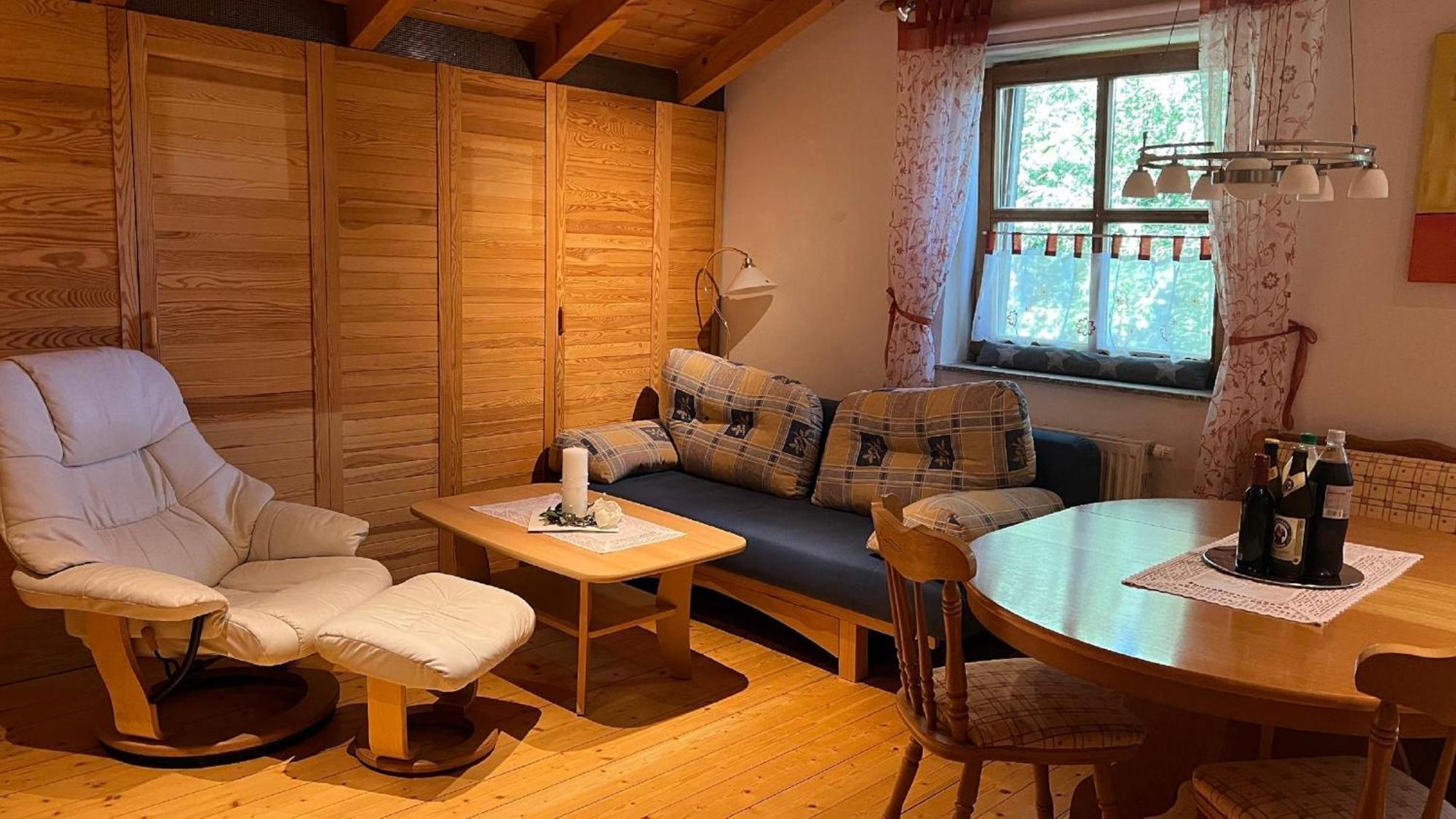 Ferienwohnung "Auszeit" Mit Garten Sankt Oswald-Riedlhuette Eksteriør billede